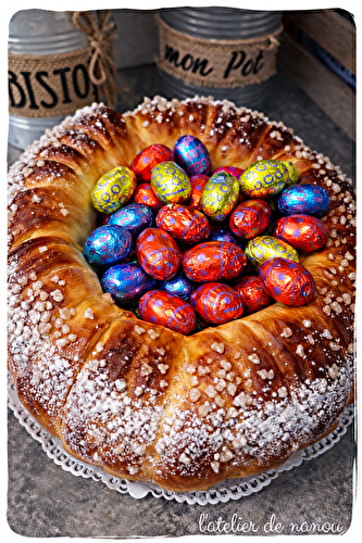 🐰 Brioche chenille choco de Pâques 🐰