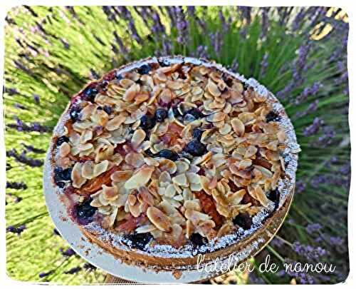 Tarte à l'amande aux fruits d'été ☀️