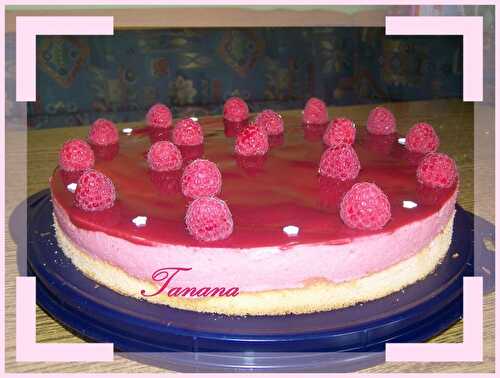 Bavarois à la framboise