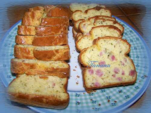 Cake au jambon et au boursin