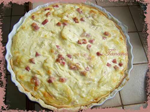 Quiche "tartiflette"