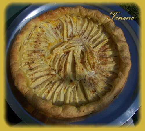 Tarte aux pommes/cannelle