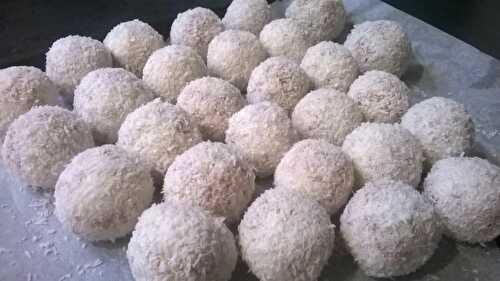 BOULES DE COCO FACON RAFFAELLO