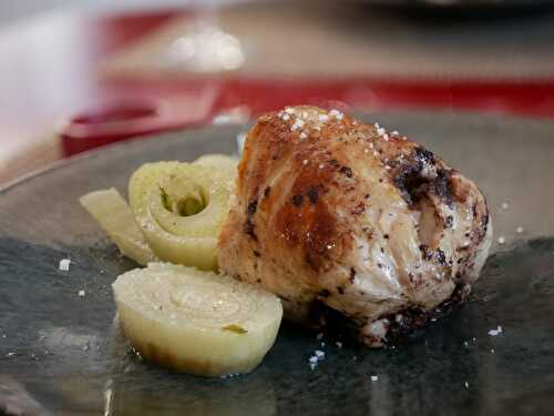 [2 cuissons] 🐓 Ballotines de volaille à la tapenade. Fenouil. - Les Gourmands disent ...