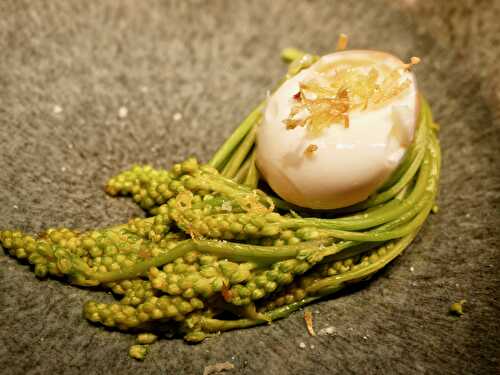 🥚 Asperges sauvages. Oeuf à cheval. - Les Gourmands disent ...