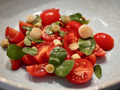 [Au jardin!] 🥗 Salade de pourpier tomates cerises. - Les Gourmands disent ...