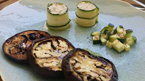 Aubergines et courgettes en 2 façons. - Les Gourmands disent ...