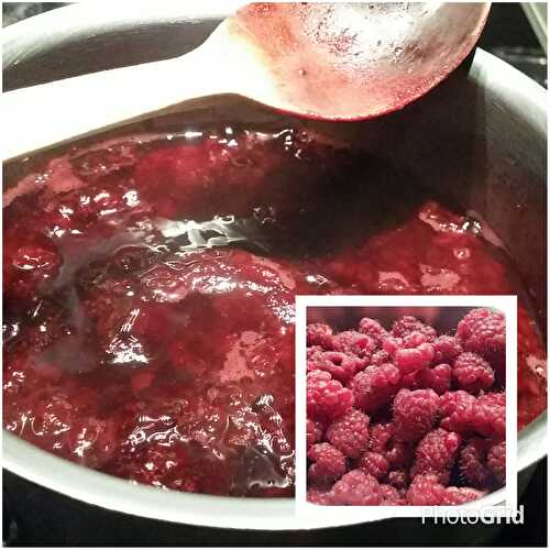 Confiture de framboises. - Les Gourmands disent ...