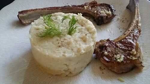 🐑 Côtes d'agneau gingembre. Purée au fenouil. - Les Gourmands disent ...