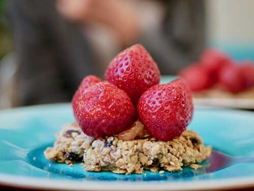 [Cuisinons les céréales!][En mode gastronomique!] Tarte muesli aux fraises et à la rhubarbe. - Les Gourmands disent ...