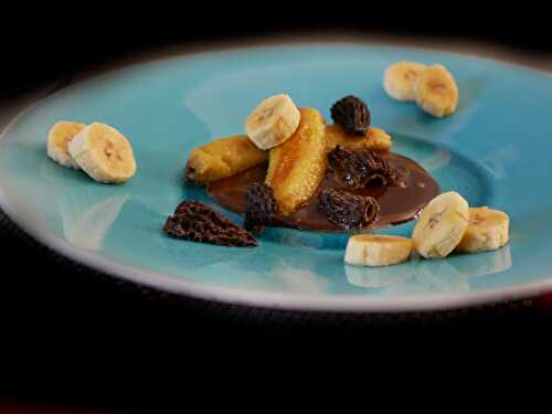 [Cuit & cru!] 🍌 Bananes rôties aux morilles. - Les Gourmands disent ...