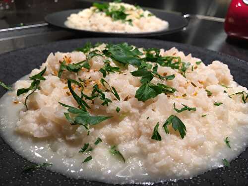 "Décomplexés du chou-fleur..." 🌸 Risotto au chou-fleur. - Les Gourmands disent ...