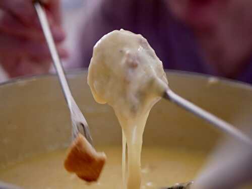 [Diététiquement vôtre...] ⛷ Fondue moitié-moitié. - Les Gourmands disent ...