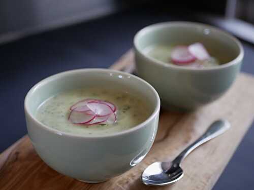 [En cas] ♻️ Velouté de fanes de radis. - Les Gourmands disent ...