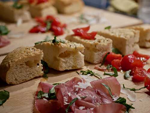 [En mode flemme!] 🇮🇹 Foccacia à partager. - Les Gourmands disent ...