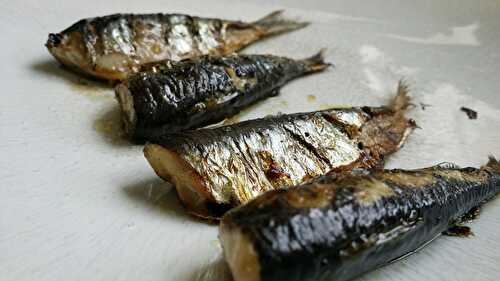 Filets de sardines grillés. - Les Gourmands disent ...