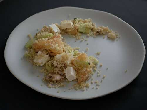 [Fraicheur aux agrumes] 🥗 Salade de quinoa à la féta, au pamplemousse et champignons de Paris. - Les Gourmands disent ...