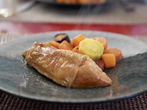 [Jour 2][Vaincre...] 🐓 Suprême de poulet. Carottes gingembre. - Les Gourmands disent ...