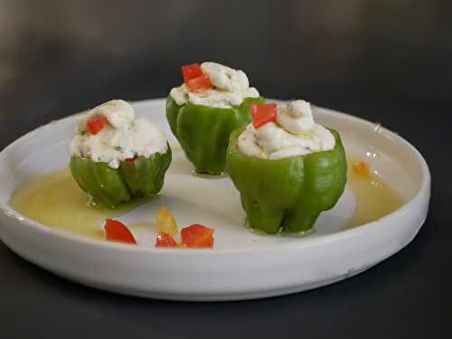 🌶️ Mini poivrons [Ampuisets] à la tomate et au chèvre frais. - Les Gourmands disent ...