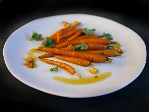 [Minimalisme] 🥕 Toutes jeunes carottes au safran. - Les Gourmands disent ...