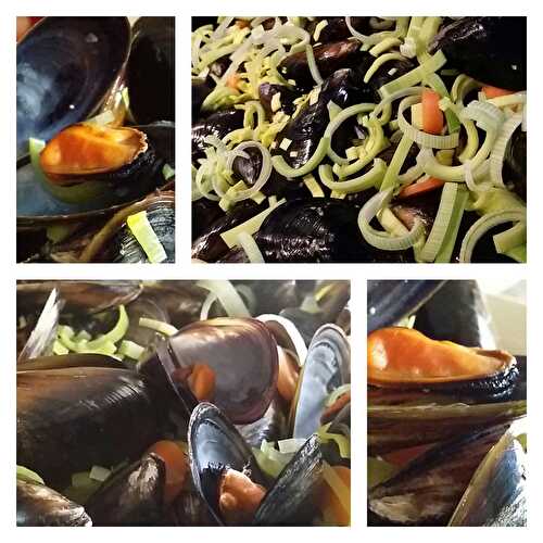 Moules marinières. - Les Gourmands disent ...