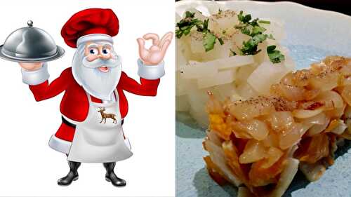 [Noël is back!][Aux petits navets...] 🎄 Haddock fumé aux oignons et navets. - Les Gourmands disent ...