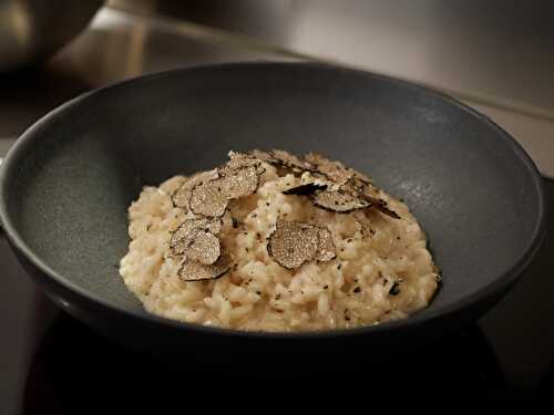 [Notre Black Friday!] ⚫ Risotto à la truffe. - Les Gourmands disent ...