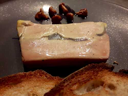 [On est bien!] Foie gras, poire et poivre de Sichouan. - Les Gourmands disent ...