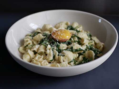 [Pasta?...pasta!] 🍝 Oreicchette à la roquette façon carbonara. - Les Gourmands disent ...