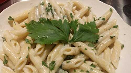 Penne roqueforti et céleri. - Les Gourmands disent ...