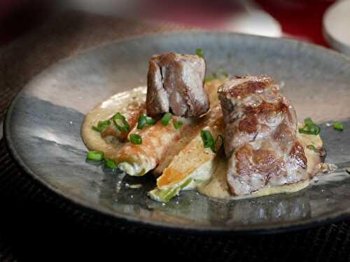 [Plus tard...] 🥕 Filet mignon grillé. Jeunes carottes au lait de coco et aux épices. - Les Gourmands disent ...