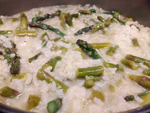 🇮🇹 Risotto aux asperges. - Les Gourmands disent ...