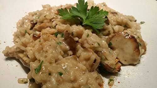 🍄 Risotto aux cèpes et romarin. - Les Gourmands disent ...