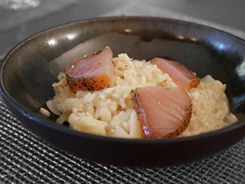 [Risotto' mania] 🐟 Risotto au fenouil. Thon fumé à l'aneth. - Les Gourmands disent ...