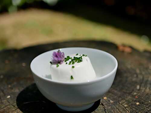 [Simplicité et fraîcheur] Faisselle de chèvre frais et ciboulette. - Les Gourmands disent ...