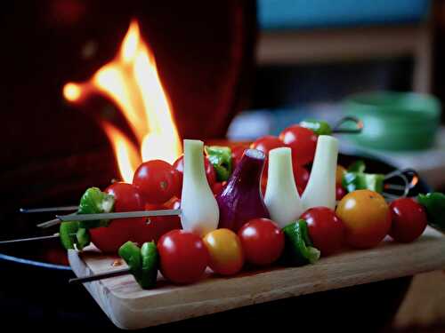 [Sur le grill!] 🍅 Brochettes de tomates cerises. - Les Gourmands disent ...
