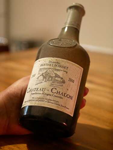 [Teasing!] 🍷 Vin jaune du Jura - Domaine Berthet-Bondet "MMMM". - Les Gourmands disent ...