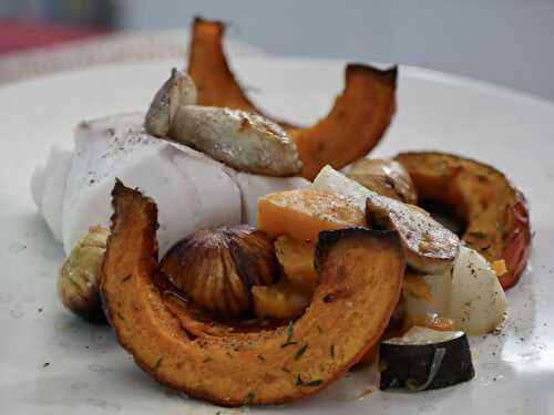 [Terre et mer] 🍂 Dos de cabillaud. Légumes d'automne. - Les Gourmands disent ...