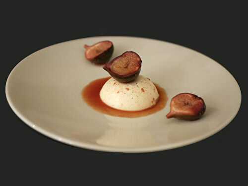 [Tout n'est que gourmandise...] 🍂 Panna Cotta, figues rôties et vin épicé. - Les Gourmands disent ...