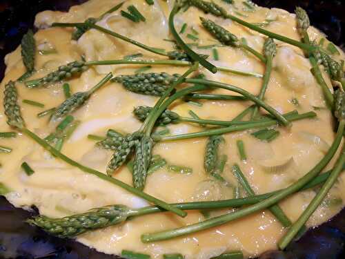 [Vite fait, bien fait!] Omelette aux asperges sauvages - Les Gourmands disent ...