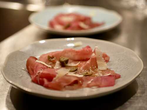 [Vite fait et bien fait!] Mini carpaccio de bresaola. - Les Gourmands disent ...