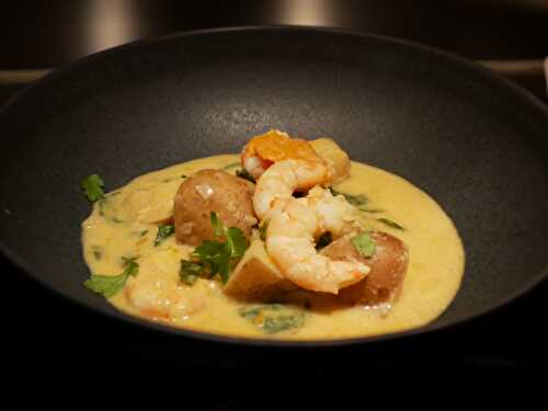 [Plat en sauce...] 🍤 Curry d'hiver. Crevettes et potimarron. - Les Gourmands disent ...