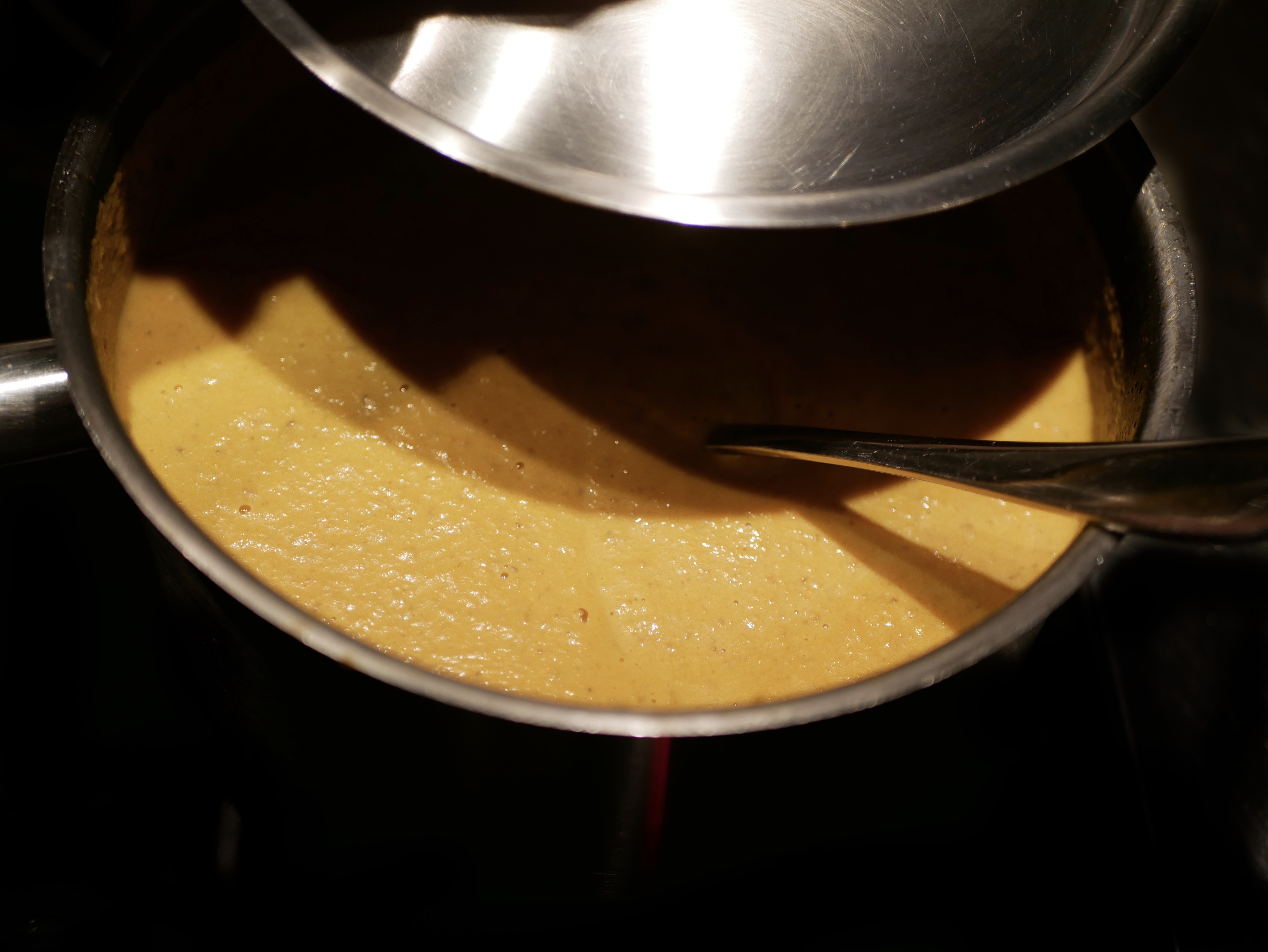 🥕🥣🍠 Velouté carottes et patate douce au curry.