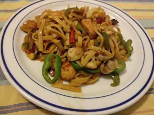 Bami Goreng ou nouilles composées à l’indonésienne