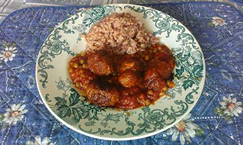 Boulettes de dinde et riz de Madagascar