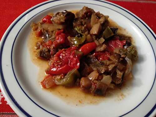 Caponata sicilienne traditionnelle