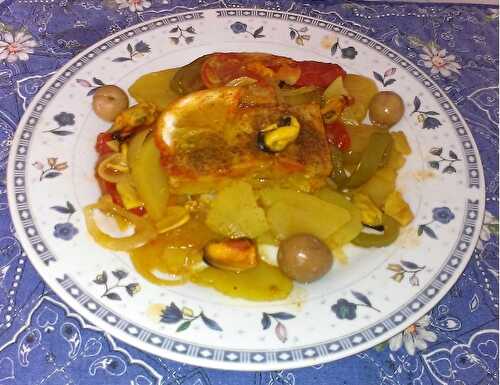 Cassolette de colin en tajine