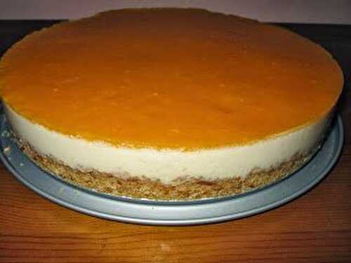 Cheesecake à l’orange