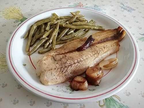 Filets de hoki au citron pimenté au four