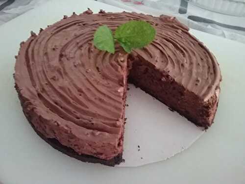 Gâteau à la mousse au chocolat